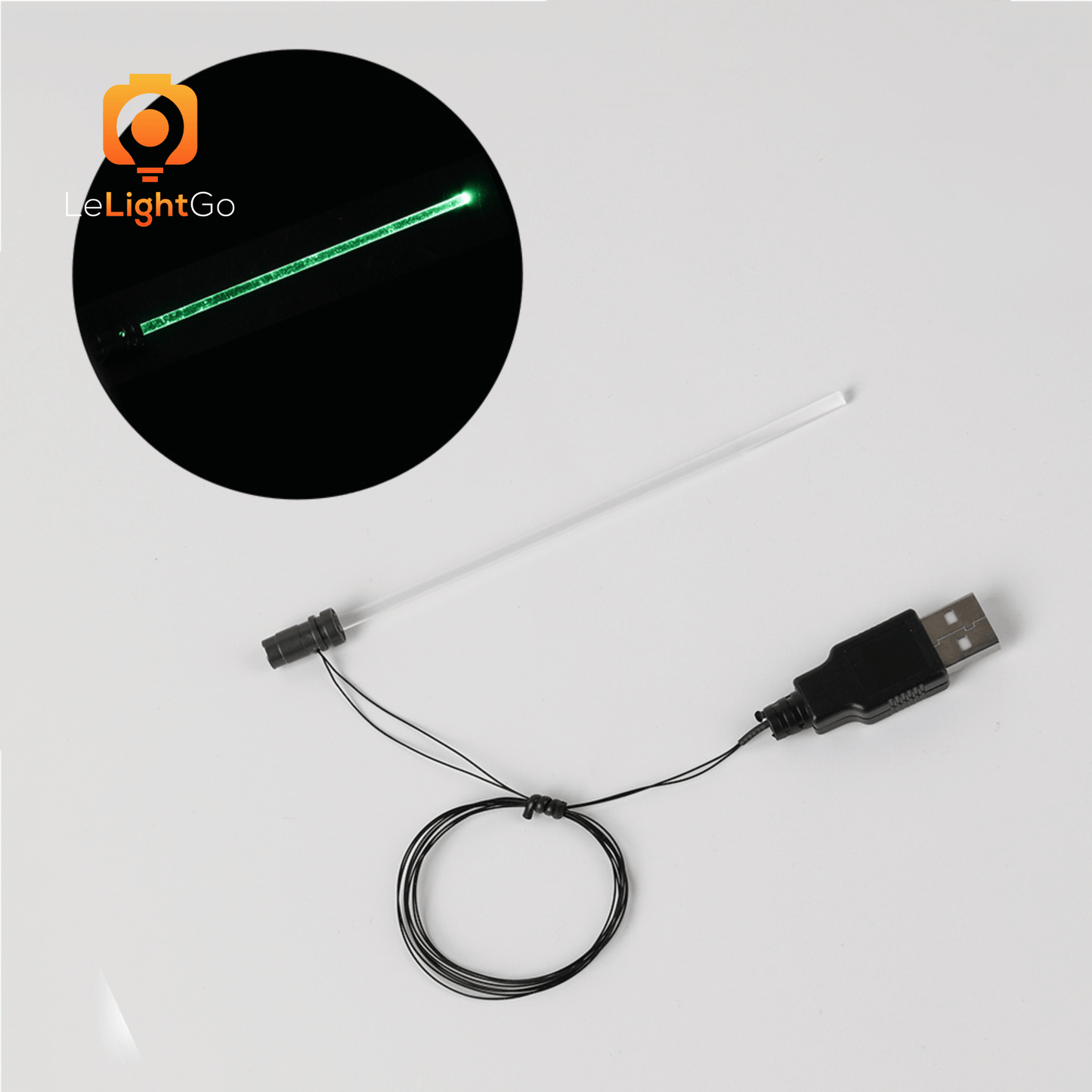 LeLightGo DIY Lightsaber (length 12 cm)