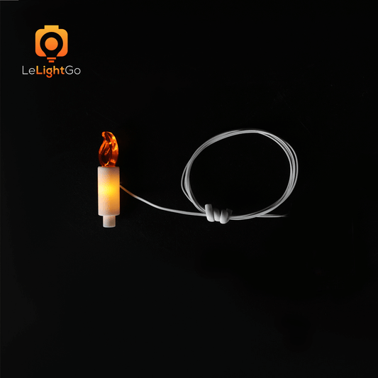 LeLightGo DIY Candle Led Light 2Pin Connecting Cable