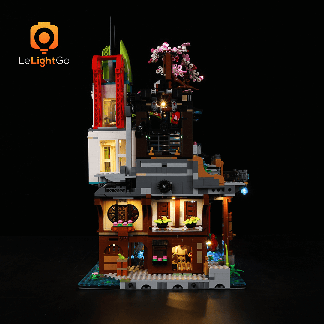 Light Kit For NINJAGO City Markets 71799 – LeLightGo