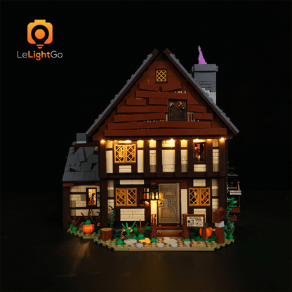 Light Kit For Disney Hocus Pocus: The Sanderson Sisters' Cottage 21341