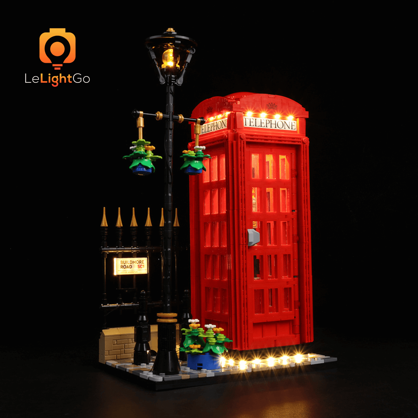 Light Kit For Red London Telephone Box 21347
