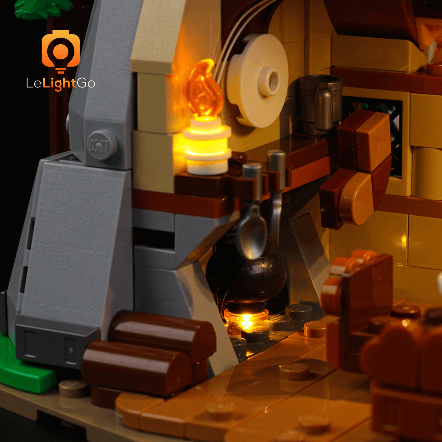 Light Kit For Snow White and the Seven Dwarfs' Cottage 43242