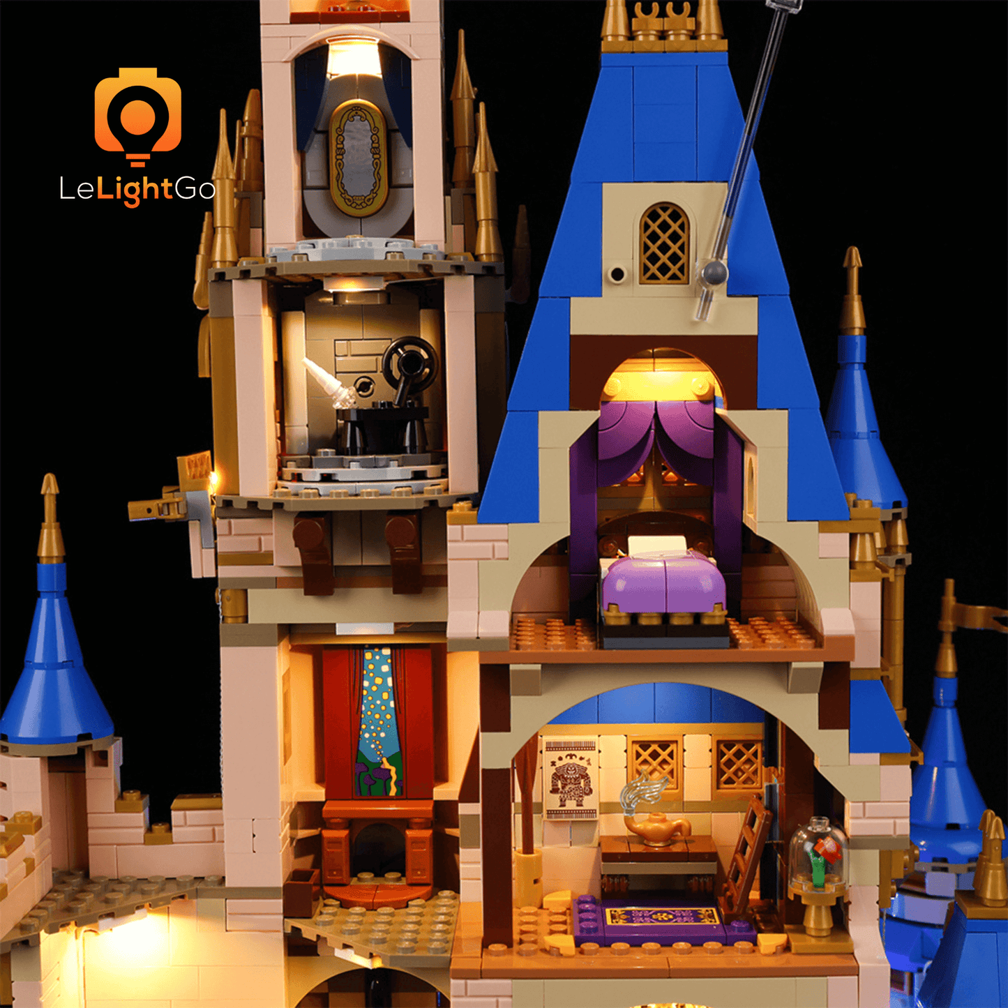 Light Kit For Disney Castle 43222