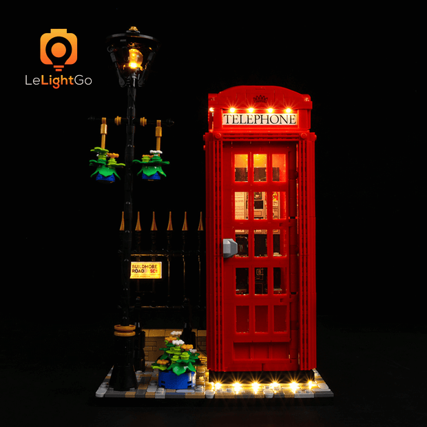 Light Kit For Red London Telephone Box 21347