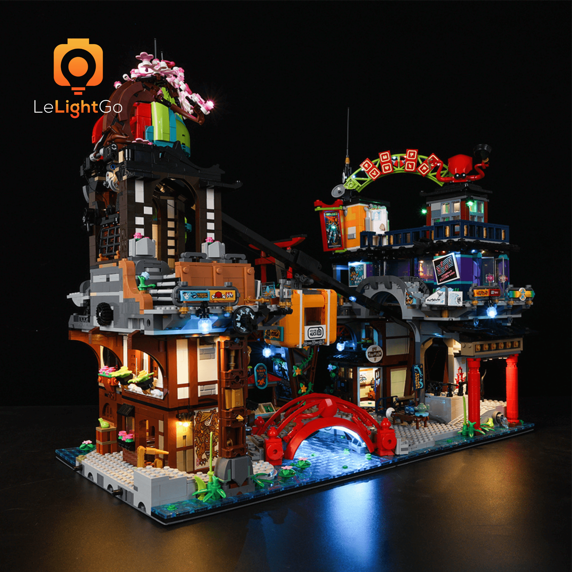 【user_c1faac32】マレットセット Light Kit For NINJAGO City Markets 71799 – LeLightGo