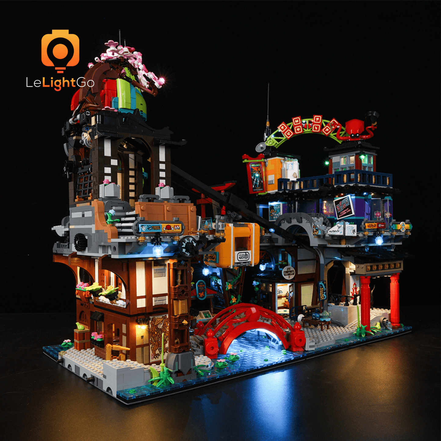 Light Kit For NINJAGO City Markets 71799