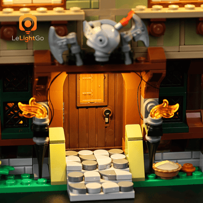 Light Kit For Medieval Town Square 10332