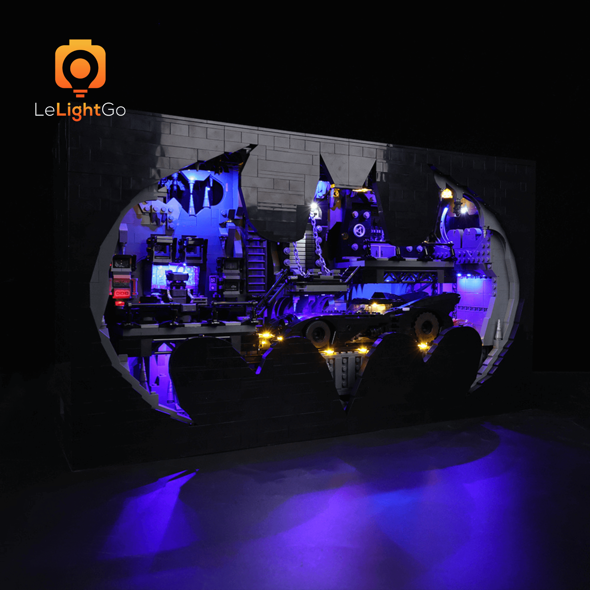 Light Kit For Batcave – Shadow Box 76252 – LeLightGo
