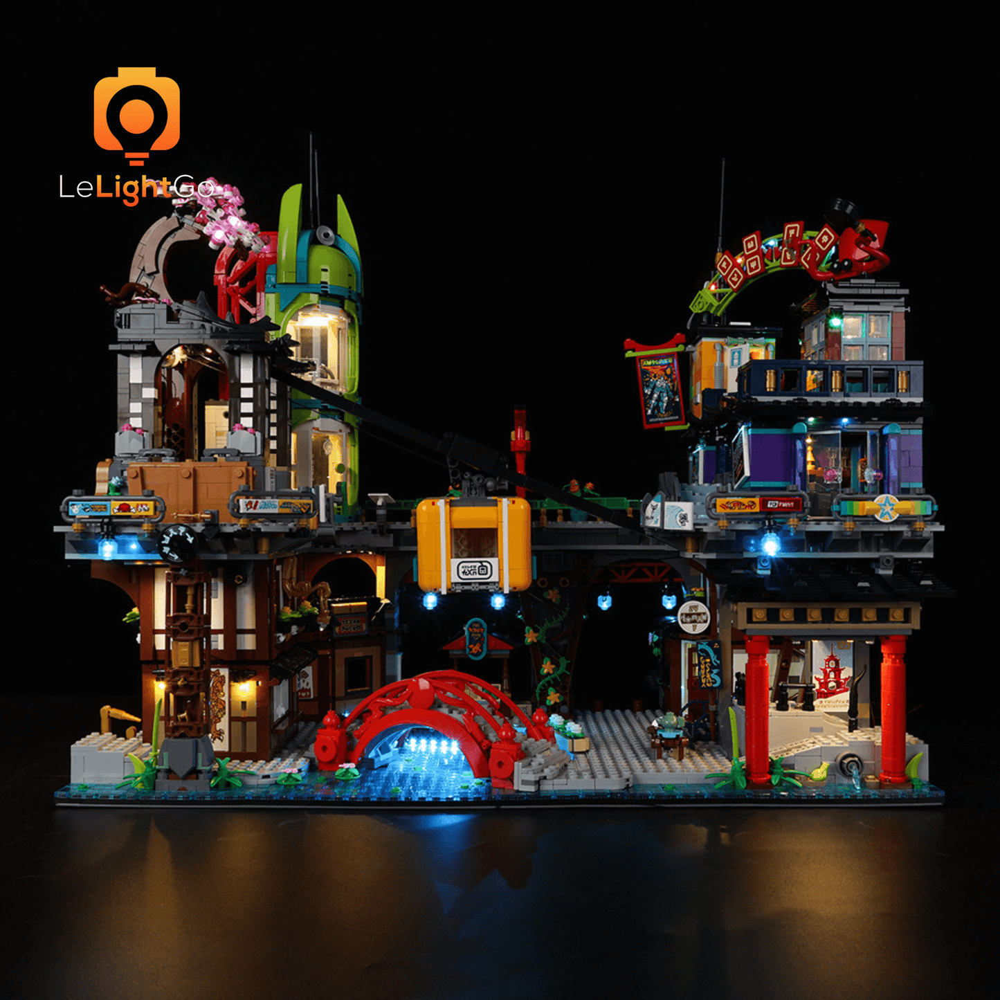 Light Kit For NINJAGO City Markets 71799