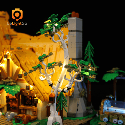 Light Kit For Snow White and the Seven Dwarfs' Cottage 43242