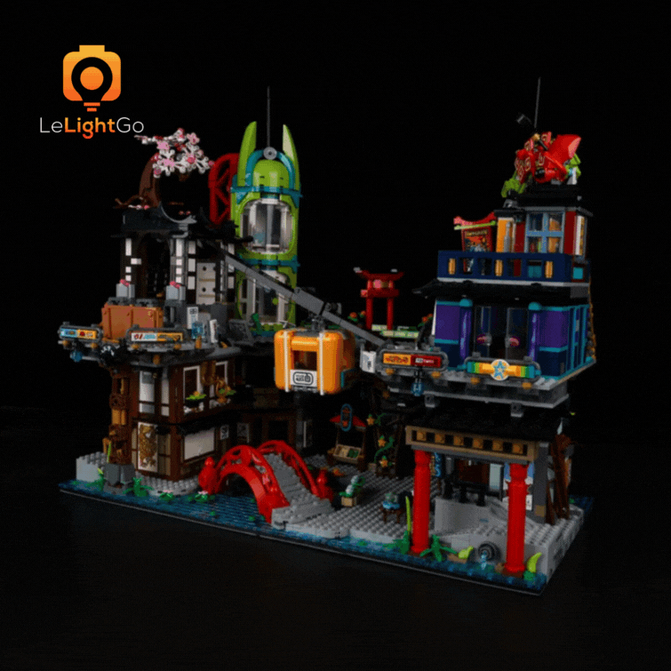 Light Kit For NINJAGO City Markets 71799