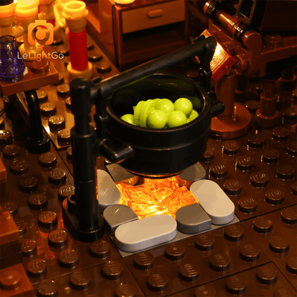 Light Kit For Disney Hocus Pocus: The Sanderson Sisters' Cottage 21341