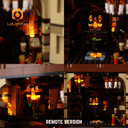 Light Kit For Disney Hocus Pocus: The Sanderson Sisters' Cottage 21341