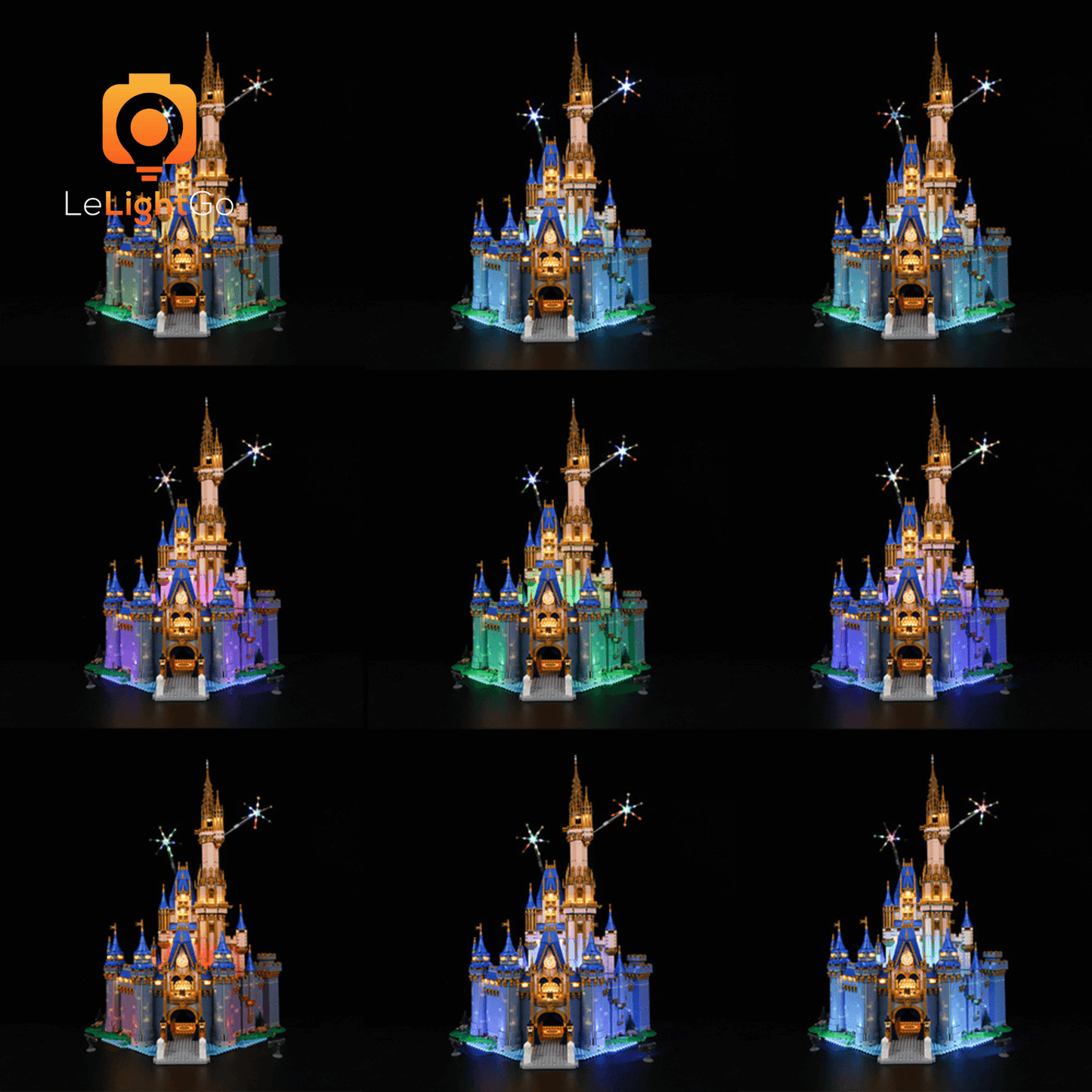 Light Kit For Disney Castle 43222