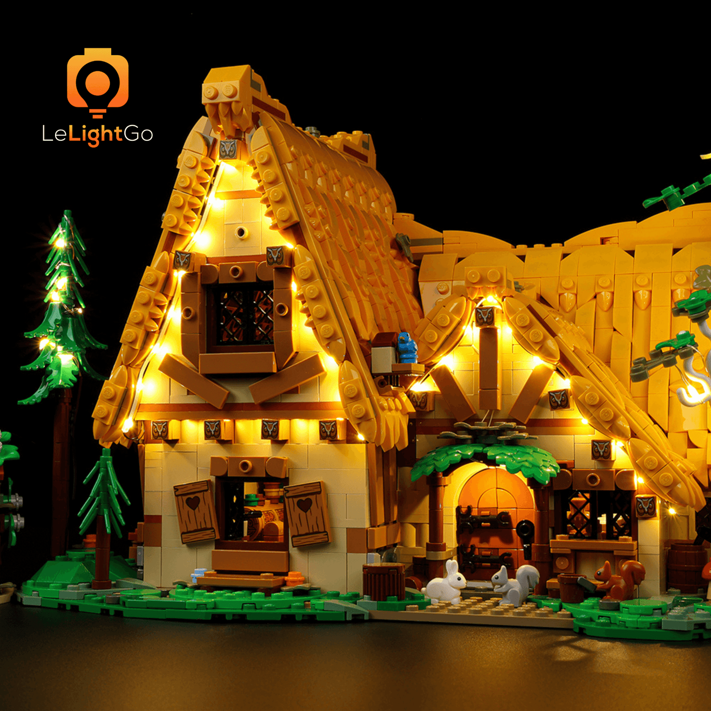 Light Kit For Snow White and the Seven Dwarfs' Cottage 43242