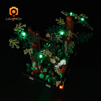 Light Kit For Endor Speeder Chase Diorama 75353