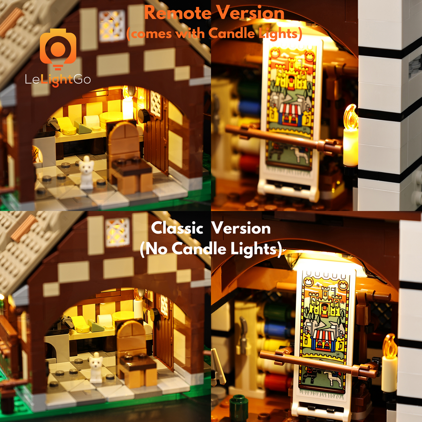 Light Kit For Medieval Town Square 10332