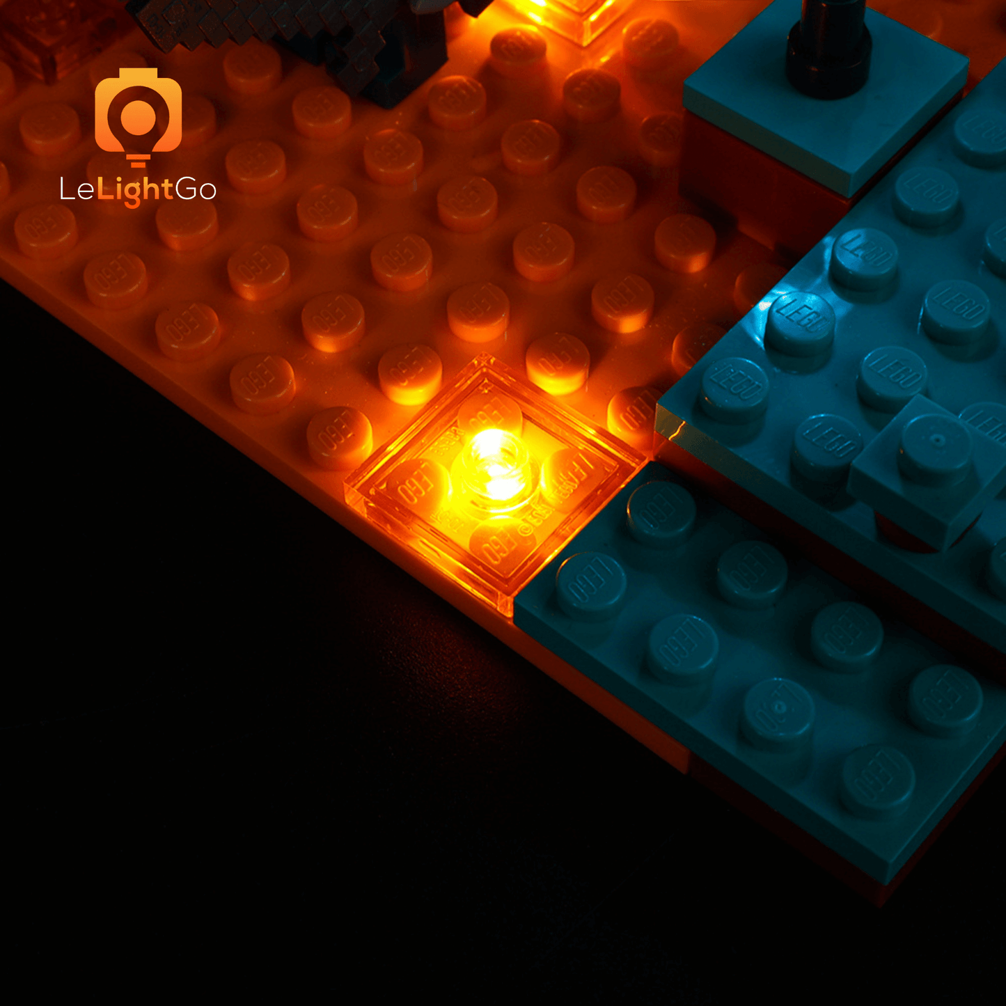 Light Kit For The Nether Bastion 21185