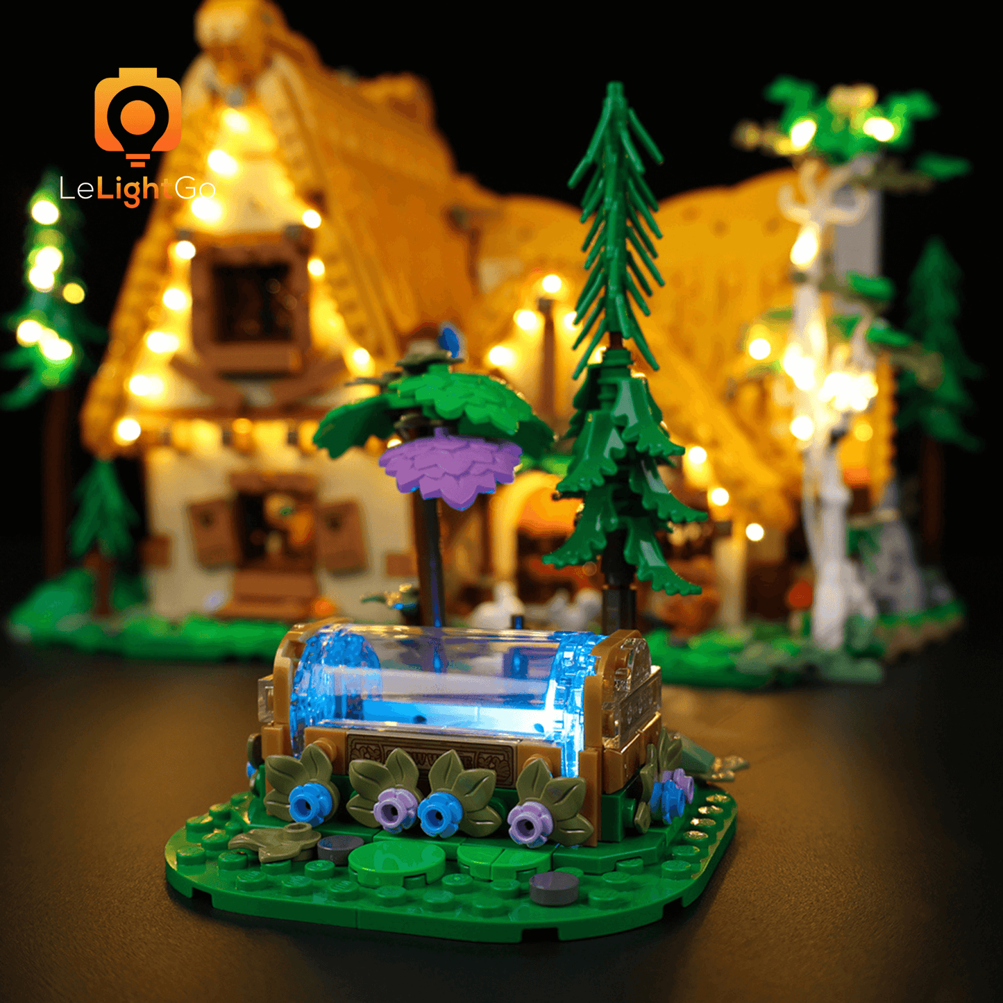 Light Kit For Snow White and the Seven Dwarfs' Cottage 43242