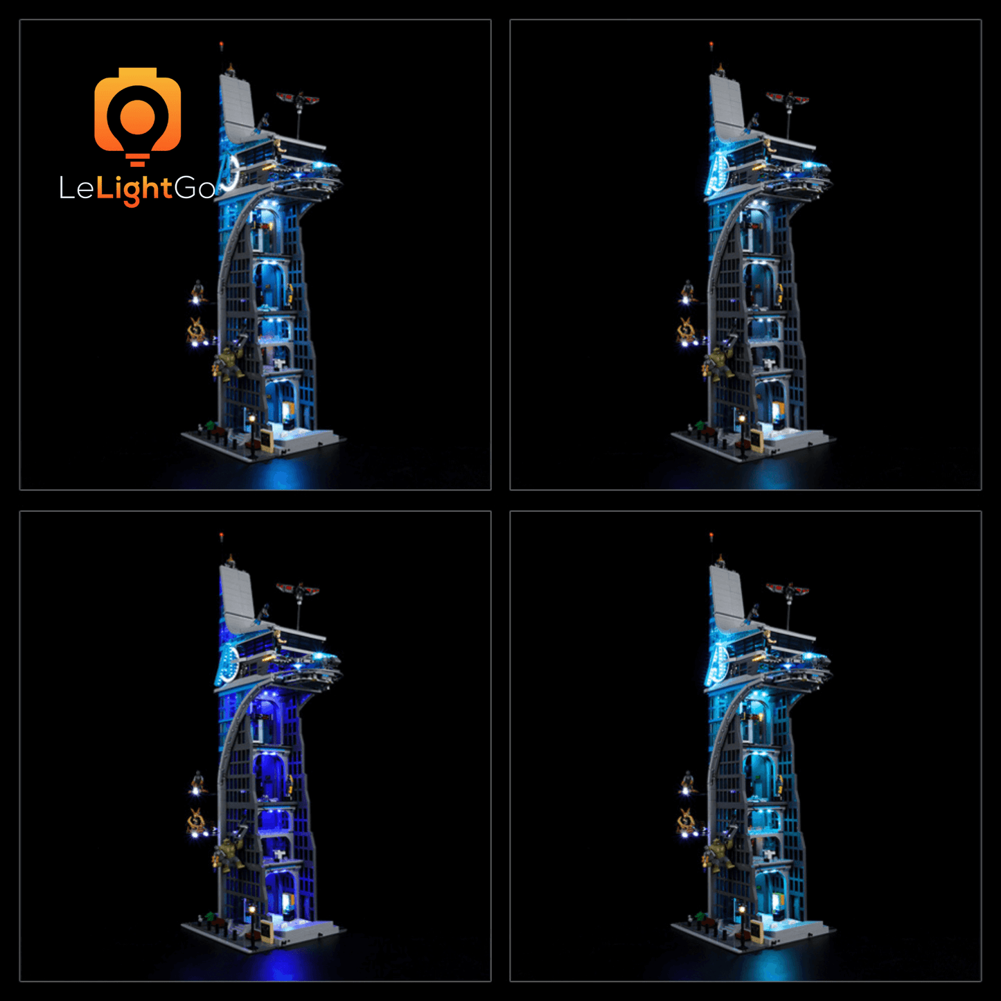 Light Kit For Avengers Tower 76269