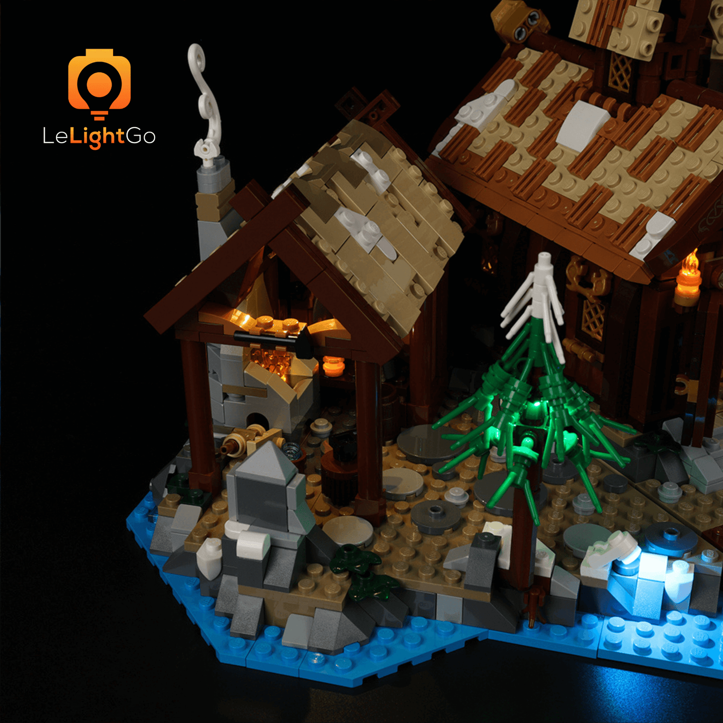 Light Kit For Viking Village 21343