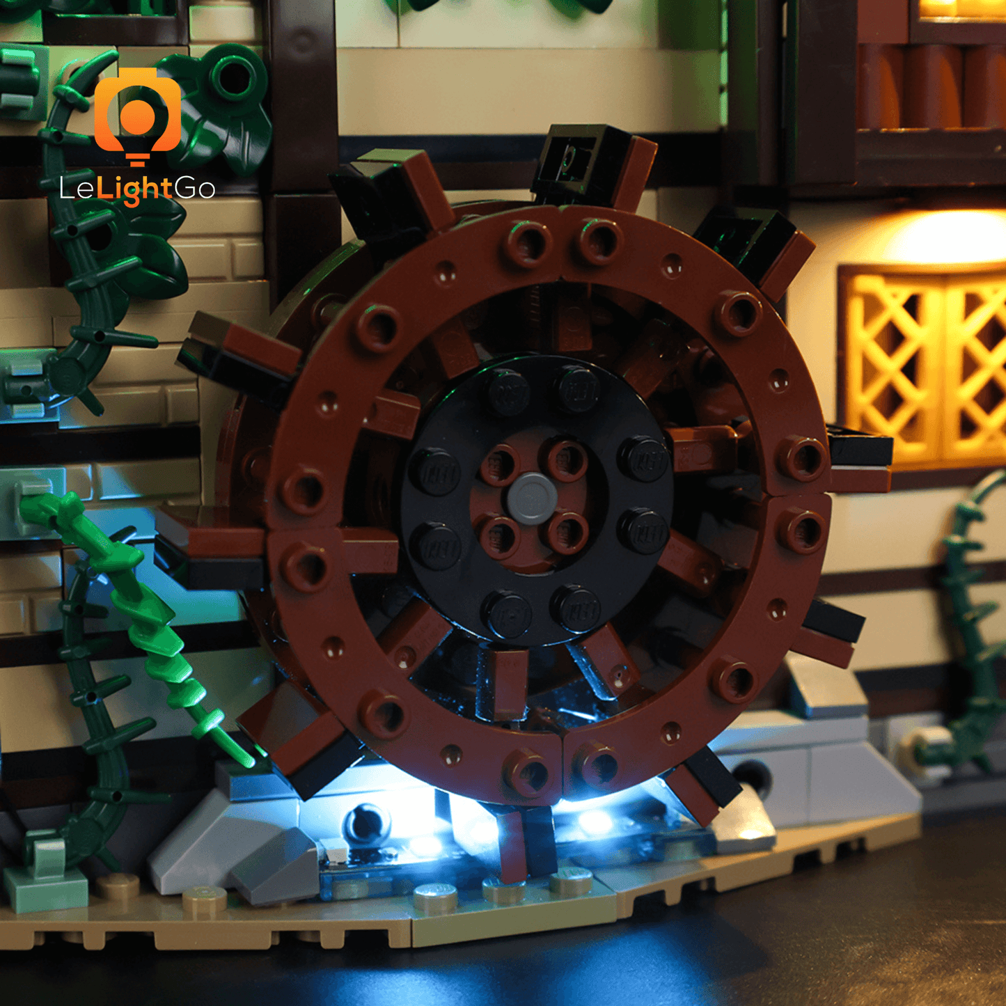 Light Kit For Disney Hocus Pocus: The Sanderson Sisters' Cottage 21341