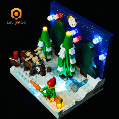 Light Kit For Santa's Front Yard 40484
