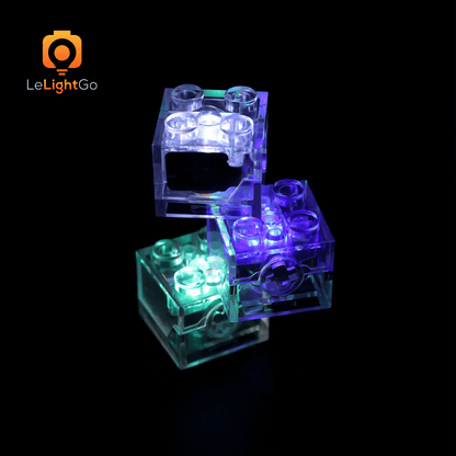 LeLightGo DIY 1 piece 2x2 LED Light Brick
