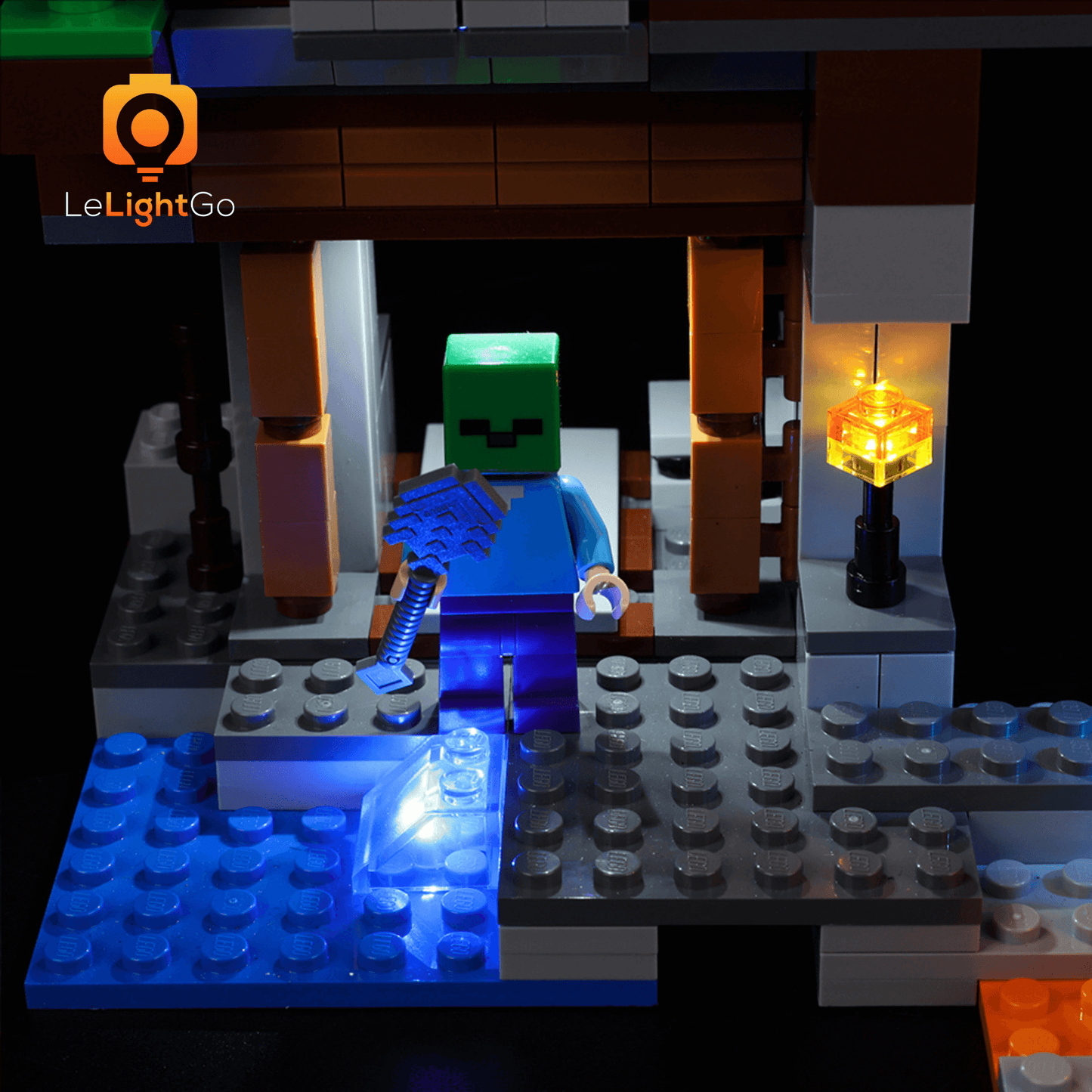 Light Kit For The "Abandoned" Mine 21166