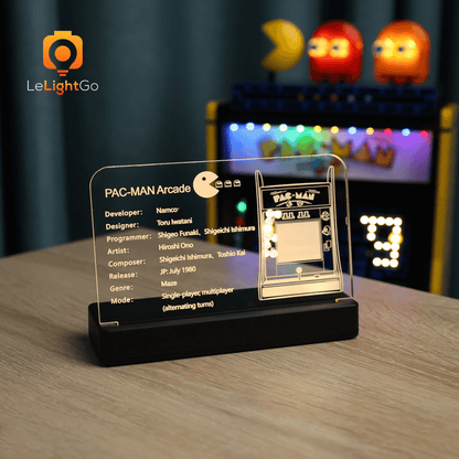 LED Nameplate for PAC-MAN Arcade 10323