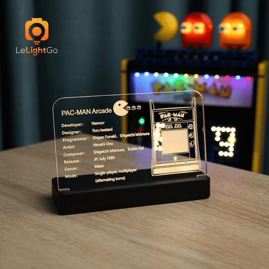 LED Nameplate for PAC-MAN Arcade 10323