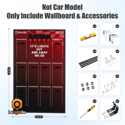 Display Wall-Mount for F1 Race Car 77242-77251