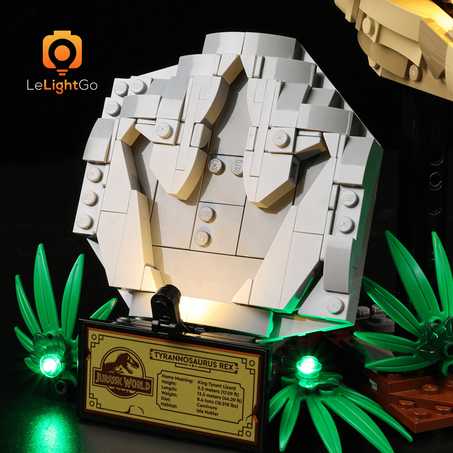 Light Kit For Dinosaur Fossils: T. rex Skull 76964