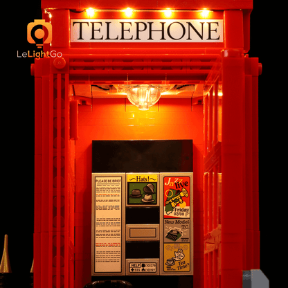 Light Kit For Red London Telephone Box 21347