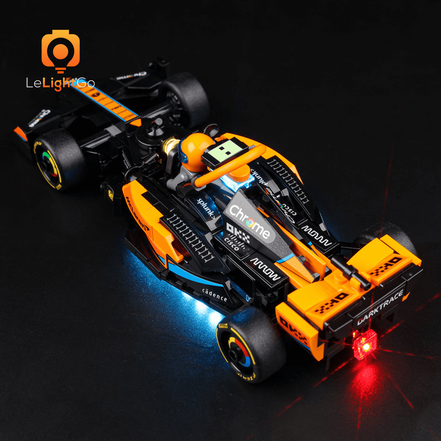 Light Kit For 2023 McLaren Formula 1 Race Car 76919