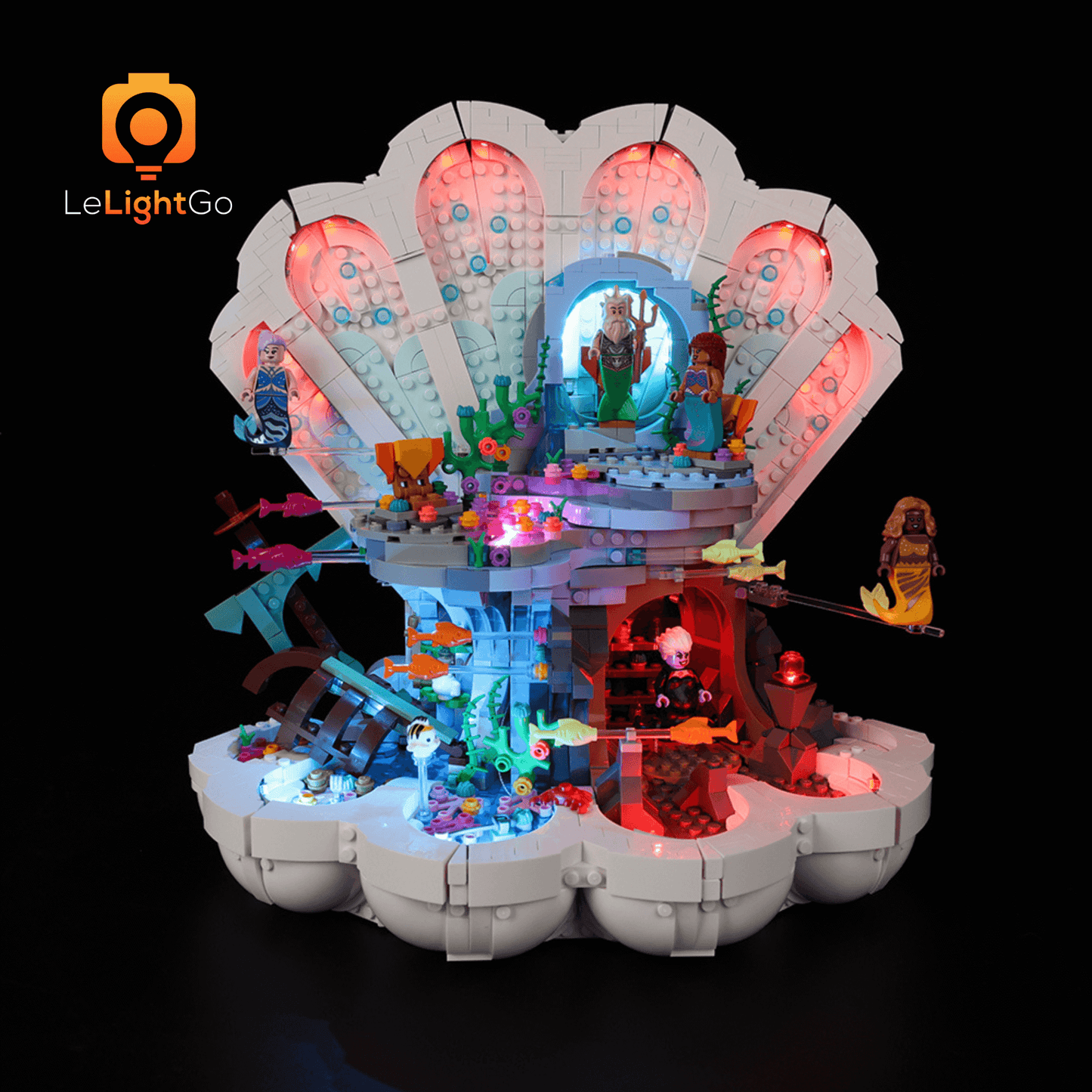 Light Kit For The Little Mermaid Royal Clamshell 43225