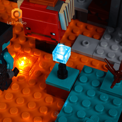 Light Kit For The Nether Bastion 21185