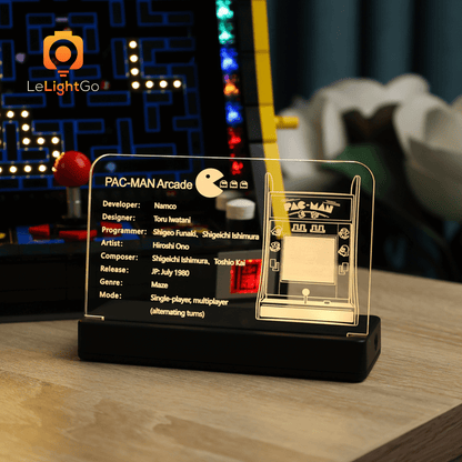 LED Nameplate for PAC-MAN Arcade 10323