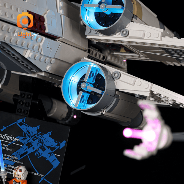 LEGO Star Wars X-Wing Starfighter #75355 Light Kit – Light My Bricks USA
