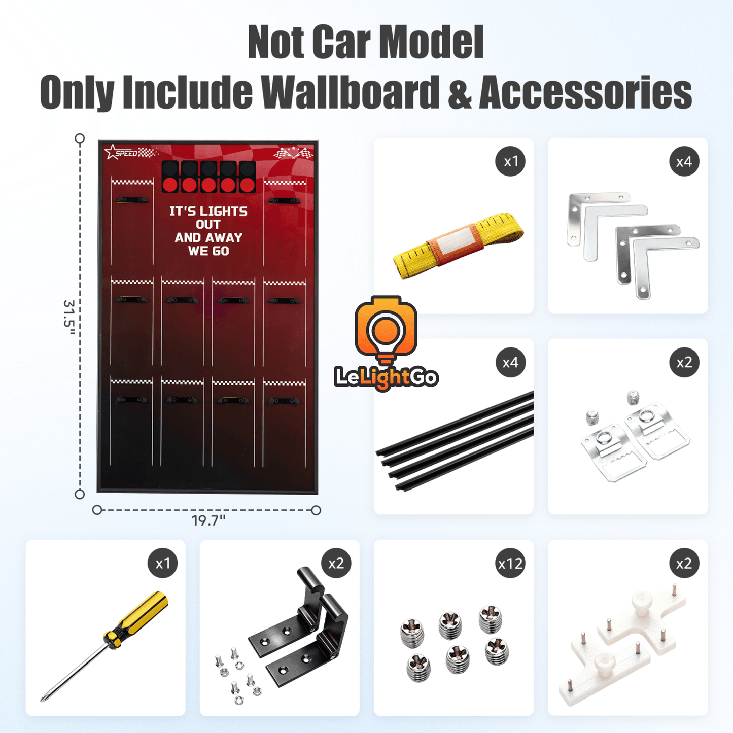 Display Wall-Mount for F1 Race Car 77242-77251