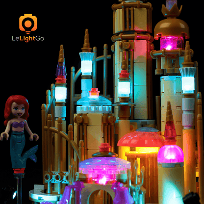 Light Kit For Mini Disney Ariel's Castle 40708