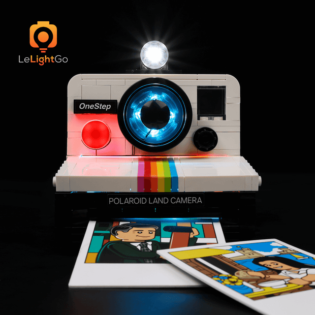  BrickBling Light Kit for Lego Polaroid OneStep SX-70 Camera,  Creative Lighting Compatible with Lego Polaroid Camera, Creative Gift for  Collectors Who Own Lego 21345 (Lights Only, No Bricks) : Toys 