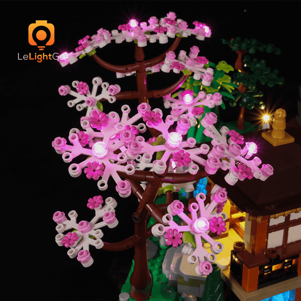 LED Light Kit for Lego 10315 Tranquil Garden Japanese Zen Garden Decoration