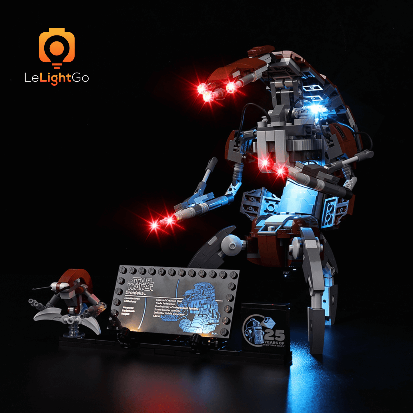 Light Kit For Droideka 75381
