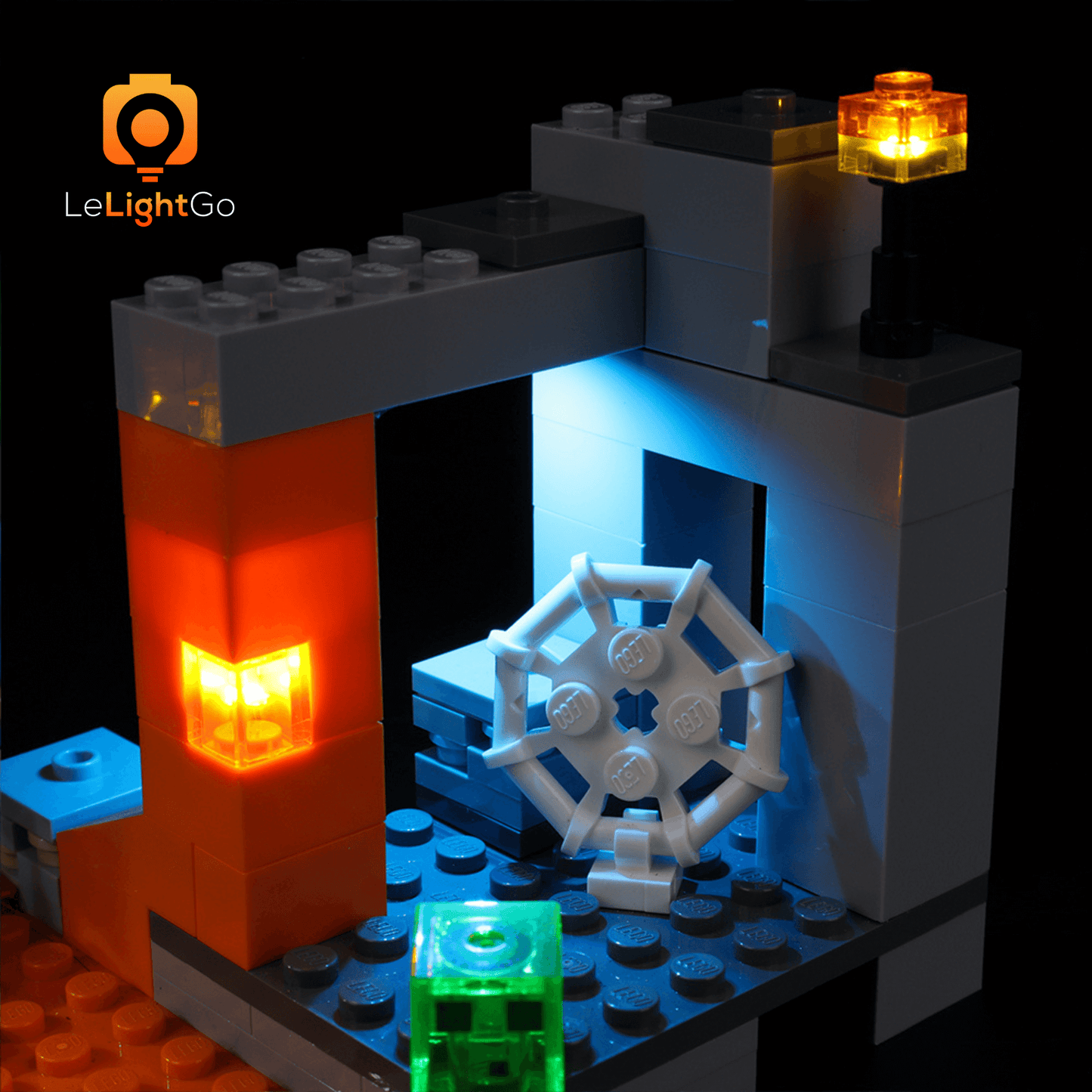 Light Kit For The "Abandoned" Mine 21166