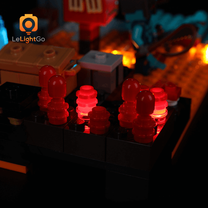 Light Kit For The Nether Bastion 21185