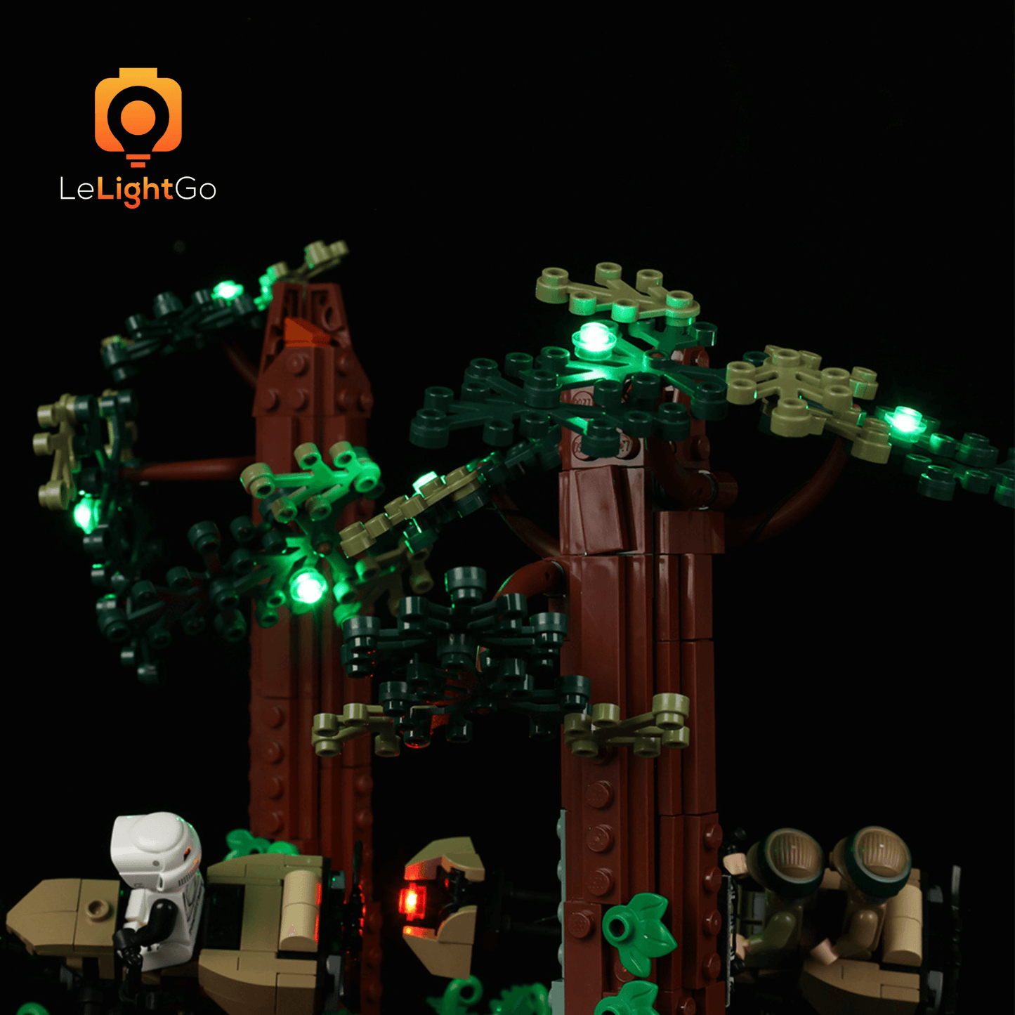 Light Kit For Endor Speeder Chase Diorama 75353