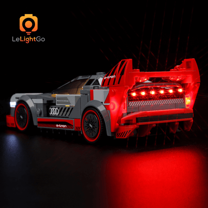 LIGHTAILING Set di Luci per (Speed Champions 1985 Audi Sport Quattro S1) Modello da Costruire - Kit Luce LED Compatibile con Lego 76897 (Non Incluso nel Modello LIGHTAILING Set di Luci per (Speed Champions 1985 Audi Sport Quattro S1) Modello da Costruire - Kit Luce LED Compatibile con Lego 76897 (Non Incluso nel Modello