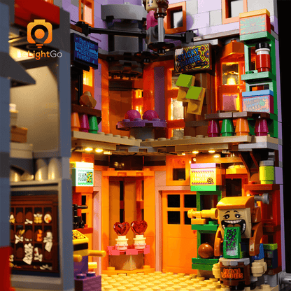 Light Kit For Diagon Alley: Weasleys' Wizard Wheezes 76422