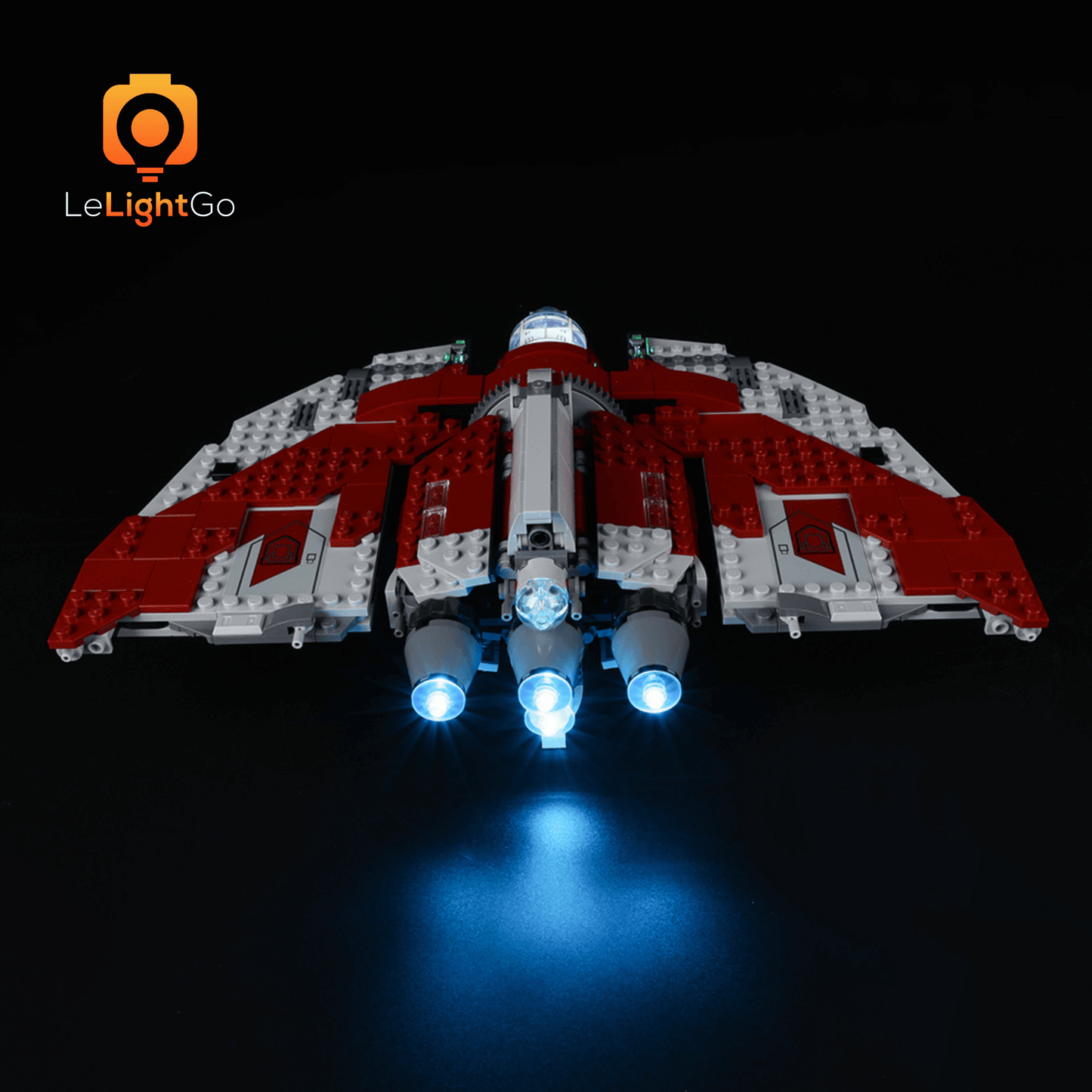 Light Kit For Ahsoka Tano's T-6 Jedi Shuttle 75362